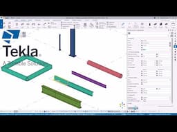 Astuce Tekla Structures : Copie des propriétés des objets