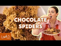 Chocolate Spiders - PERFECT Halloween Treat!