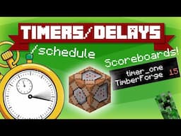 EASY Timers with Commands || Minecraft Data Pack Tutorial