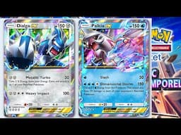 Ouverture Booster Pokemon edition Palkia et Dialga