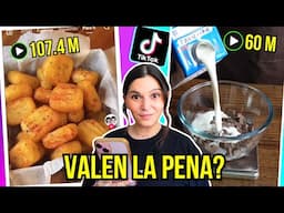 ENCONTRÉ la RECETA MÁS VIRAL (107 MILLONES de VISTAS) *PONGAMOSLAS a PRUEBA*