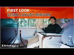 Trying out the $250k Lexus LM luxury minivan | Driving.ca