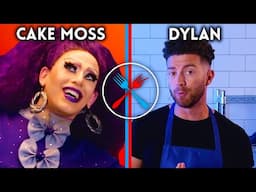 Drag Queen Tries to Keep Up with a Professional Chef! | Hot Mess Express | Snackable