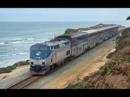 San Diego Trains! High Speed Amtrak and Coaster!