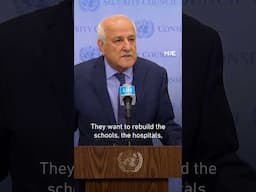 Palestinian UN envoy: ‘Our country and our home is the Gaza Strip’