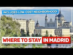 ✅ the top areas for your stay in MADRID in 2025 | including a low-cost region 🇪🇸 #197