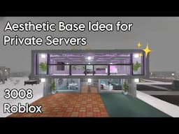 FULL TUTORIAL | AESTHETIC BASE IDEA FOR 3008 PRIVATE (SINGLE) SERVER 🤍 | MyelPlays