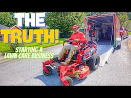 DO NOT start a lawn care business before watching this lawn care video!