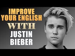 IMPROVE YOUR ENGLISH WITH JUSTIN BIEBER (English Interview With Big Subtitles)