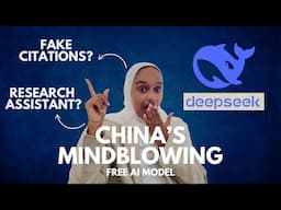 How To Use DeepSeek AI For Research - It's Terrifyingly Smart | Better Than ChatGPT?