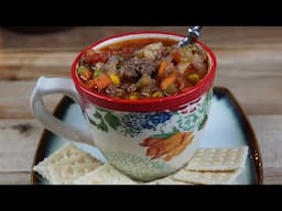 Budget Friendly Vegetable Beef Soup