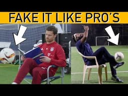 How Footballers Fake Trickshots | Episode-1 | PRSOCCERART