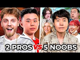 2 VALORANT Pros Vs 5 OfflineTV Noobs