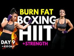 TORCH CALORIES With This BOXING HIIT Workout (+ Strength) - The Challenger 2.0(W9)//SYLVIA NASSER