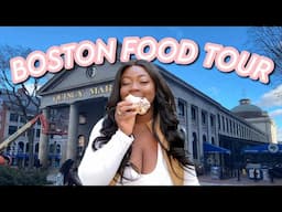 BOSTON FOOD TOUR - Clam Chowder, Lobster Roll, & Cannoli | Boston, Massachusetts Lunchtime Lottery