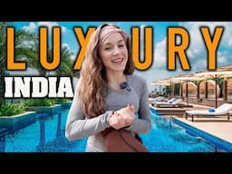 Inside India's ₹30,000 LUXURY HOTEL😱 | Exploring the RICH side of India!