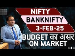 Nifty Prediction and Bank Nifty Analysis for Monday | 3 Feb 2025 | Bank Nifty Tomorrow