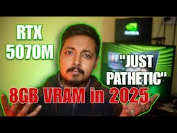 RTX 5070 Mobile - Pathetic 8GB VRAM in 2025 | Another Disappointing Generation 😞 Cheaper Price??