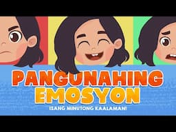 MGA PANGUNAHING EMOSYON O DAMDAMIN | Hiraya TV