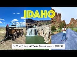 Top 3 attractions near Boise | Visit IDAHO 2025 [4K]