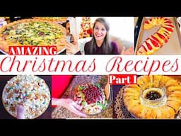 CHRISTMAS RECIPE IDEAS 2019 | breakfast and lunch | snow day snack mix