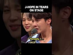 The First moment J-Hope’s struggles became known 😱