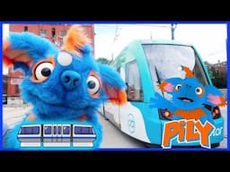 Streetcars for Children with Pily | How do streetcars work? | Trolley's and Trams Tour