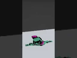 Ralsei melts then unmelts to pinball noises