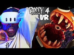 I PLAYED POPPY PLAYTIME CHAPTER 4 IN VR!!