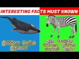 Top 10 Interesting facts | Unbelievable facts in the world | மிரளவைக்கும் உண்மைகள் | Tamil Facts