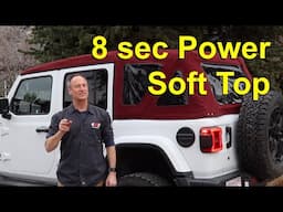 myTop Power Soft Top install on Wrangler JL