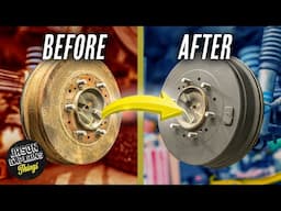 How To Paint Drum Brakes!  Pro Results At Home!