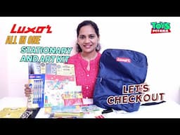 Luxor Stationery Kit | Art Kit | All-in-One Stationery & Art Kit Bag | Stationary Unboxing & Review