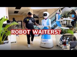 REVIEW: KENYA’S FIRST ROBOT RESTAURANT | Birthday Surprise by Robots!