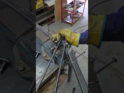 La dobladora de varillas mas fácil #diy #metalworking #herreria