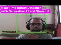 Real-Time Object Detection with Generative AI and Streamlit | Generative AI  object detection