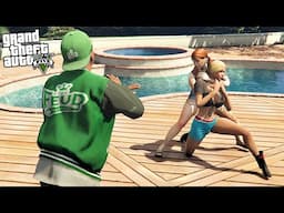 FRANKLIN GIRLFRIEND FIGHTS TRACEY IN GTA 5!!! (GTA 5 Mods)