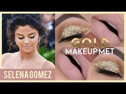 A MAQUIAGEM MAIS OURO QUE JÁ FIZ - Selena Gomez Makeup Tutorial