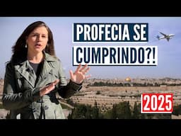 QUE PROFECIAS ESTÃO SE CUMPRINDO EM ISRAEL? Israel com Aline AO VIVO