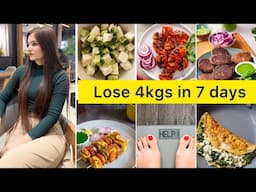 LOSE 4KGS IN 7 DAYS🔥KETO DIET PLAN FOR FAST WEIGHT LOSS ~ 100% Results