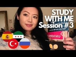 Language Study-Together Session time! Catch up with me in Turkish, Arabic, and Russian