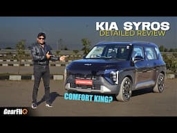 Kia Syros - Comfort King? | ₹9 Lakhs onwards | Detailed Review | GearFliQ