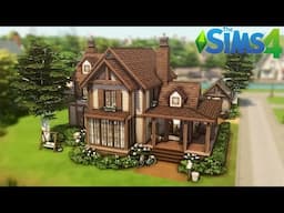 SMALL BRITECHESTER FAMILY HOME 🏡🪴The Sims 4 Animated Stop Motion