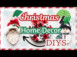 *NEW* CHRISTMAS SANTA 🎅 SNOWMAN HOME DECOR Dollar Tree DIYS  (CRAFTS You Want To MAKE)