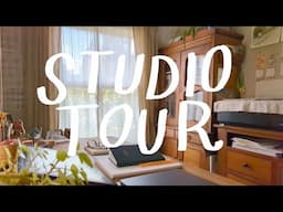 Studio Tour 🎨 A Picture Book Illustrators Studio