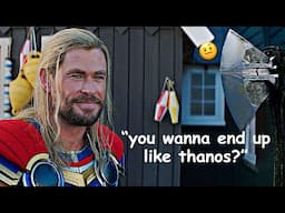 thor love and thunder crack