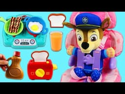 Paw Patrol Chase Takes a Road Trip for Breakfast!