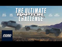 Ultimate Raptor Challenge: F-150 R vs Ranger vs Bronco Raptor!