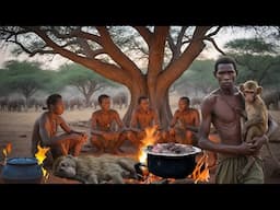 Cultural Culinary Adventure // The Hadzabe's Porcupine Cooking Rituals // Hadzabe land