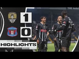 HIGHLIGHTS | NOTTS COUNTY 1-0 CARLISLE UNITED